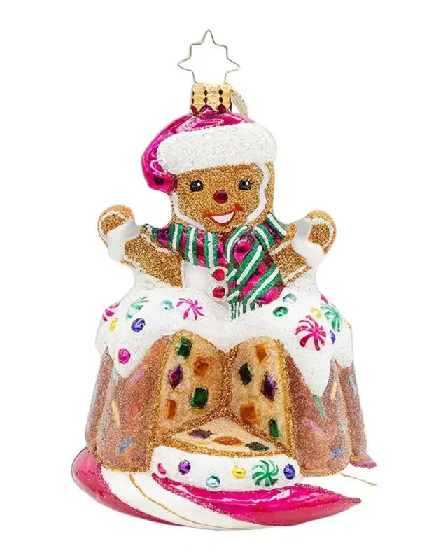 Christopher Radko Bundt Surprise Christmas Ornament