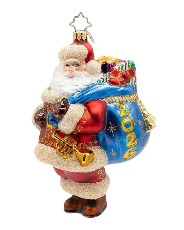 Christopher Radko 2026: A Bag Full of Memories Christmas Ornament
