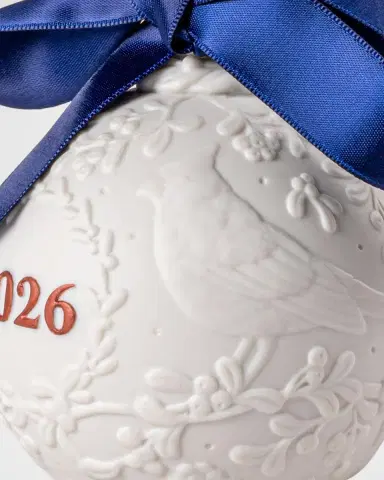 Lladro Limited Edition 250th Anniversary Christmas Ball Ornament | Thumbnail 5 Lladro Limited Edition 250th Anniversary Christmas Ball Ornament | Thumbnail 5
