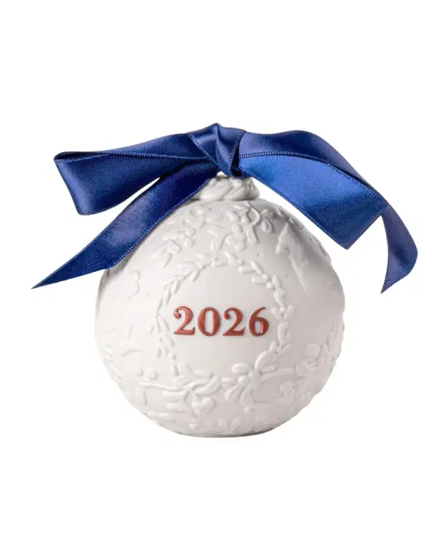 Lladro Limited Edition 250th Anniversary Christmas Ball Ornament