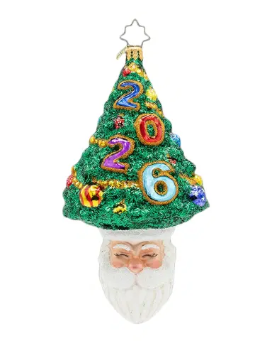 Christopher Radko Santa's Sparkling 2026 Christmas Ornament | Thumbnail 3 Christopher Radko Santa's Sparkling 2026 Christmas Ornament | Thumbnail 3