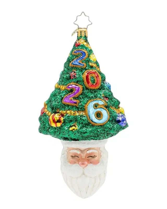 Christopher Radko Santa's Sparkling 2026 Christmas Ornament