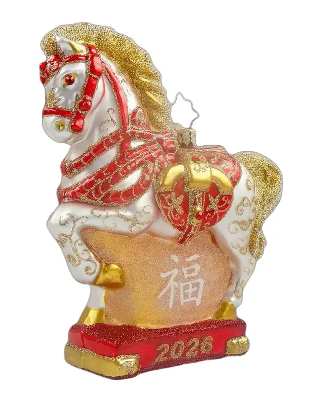 Christopher Radko 2026 Year of the Christmas Ornament