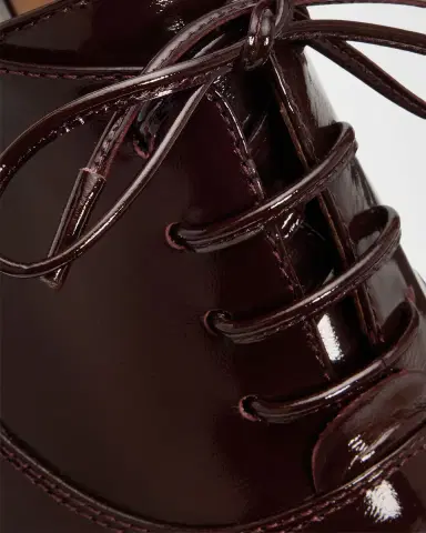 Gianvito Rossi 70mm Vicky Patent Leather Oxford Platform Pumps | Thumbnail 4