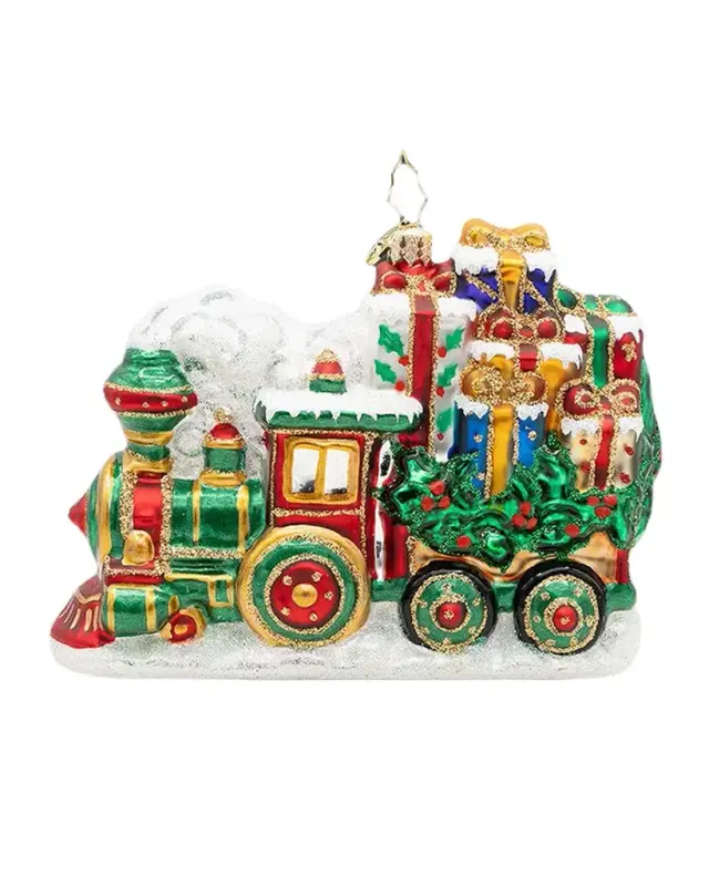 Christopher Radko Yuletide Express Christmas Ornament