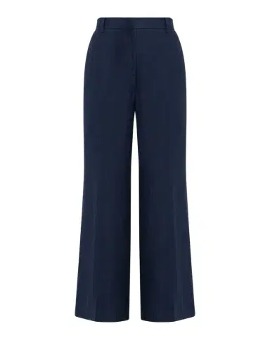 Elie Tahari The Ellie Straight-Leg Linen Pants | Thumbnail 1 Elie Tahari The Ellie Straight-Leg Linen Pants | Thumbnail 1