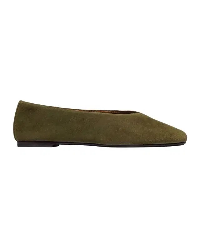 Bernardo Meredith Leather Ballerina Flats