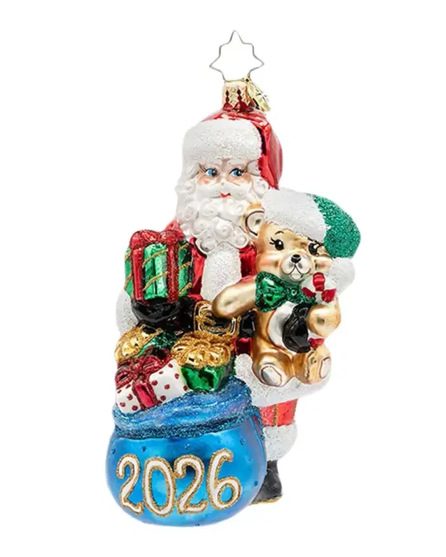 Christopher Radko St. Nick's 2026 Christmas Ornament