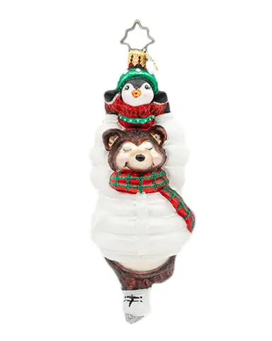 Christopher Radko Bearly Skating Christmas Ornament | Thumbnail 3