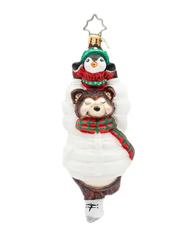 Christopher Radko Bearly Skating Christmas Ornament | Thumbnail 1