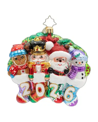 Christopher Radko 2026 Together for the Holidays Christmas Ornament | Thumbnail 3