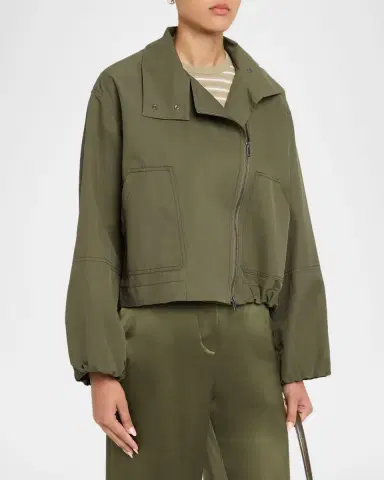 Vince Sculpted Parachute Jacket | Thumbnail 4 Vince Sculpted Parachute Jacket | Thumbnail 4