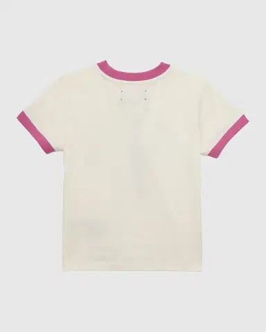 AMIRI Kid's Staggered Logo Ringer T-Shirt | Thumbnail 2