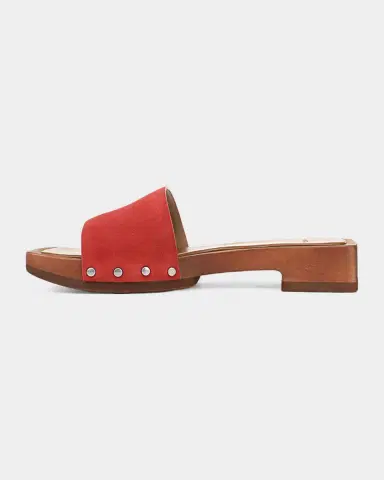 Vince Barbara Suede Slide Sandals | Thumbnail 5