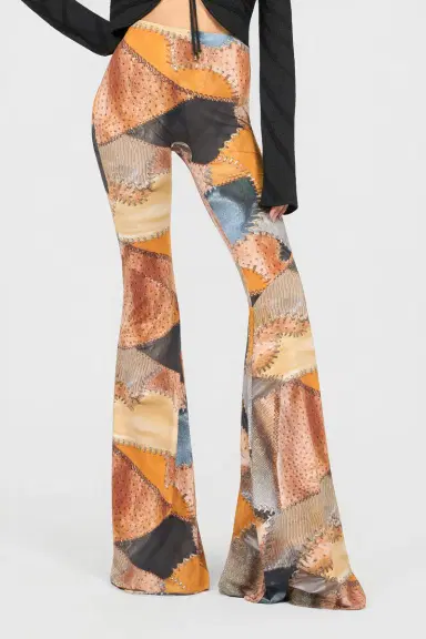 Roberto Cavalli Patchwork Print Trousers | Thumbnail 2