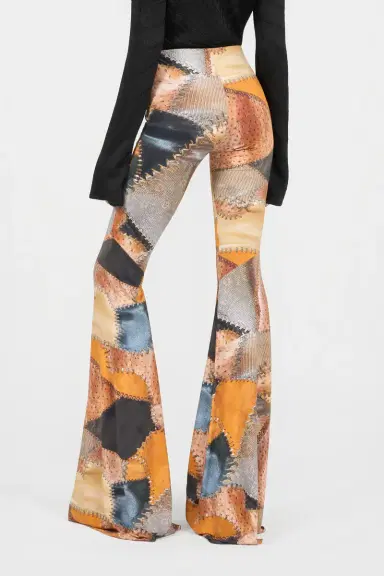 Roberto Cavalli Patchwork Print Trousers | Thumbnail 3
