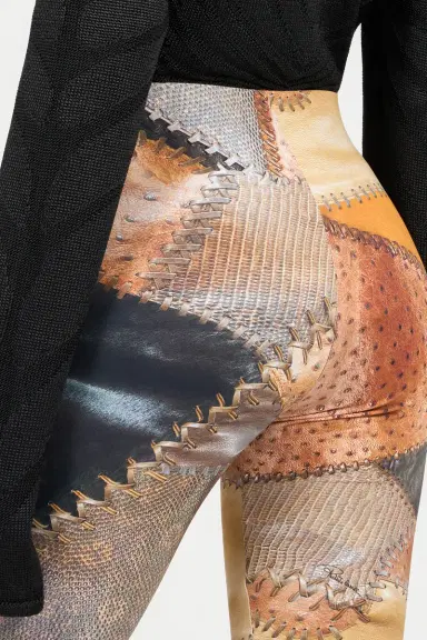 Roberto Cavalli Patchwork Print Trousers | Thumbnail 5