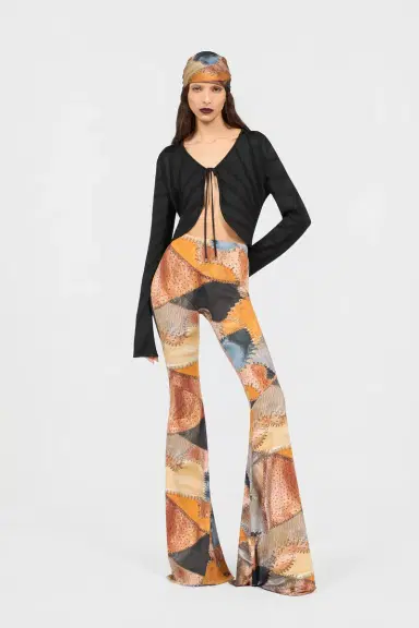Roberto Cavalli Patchwork Print Trousers | Thumbnail 6