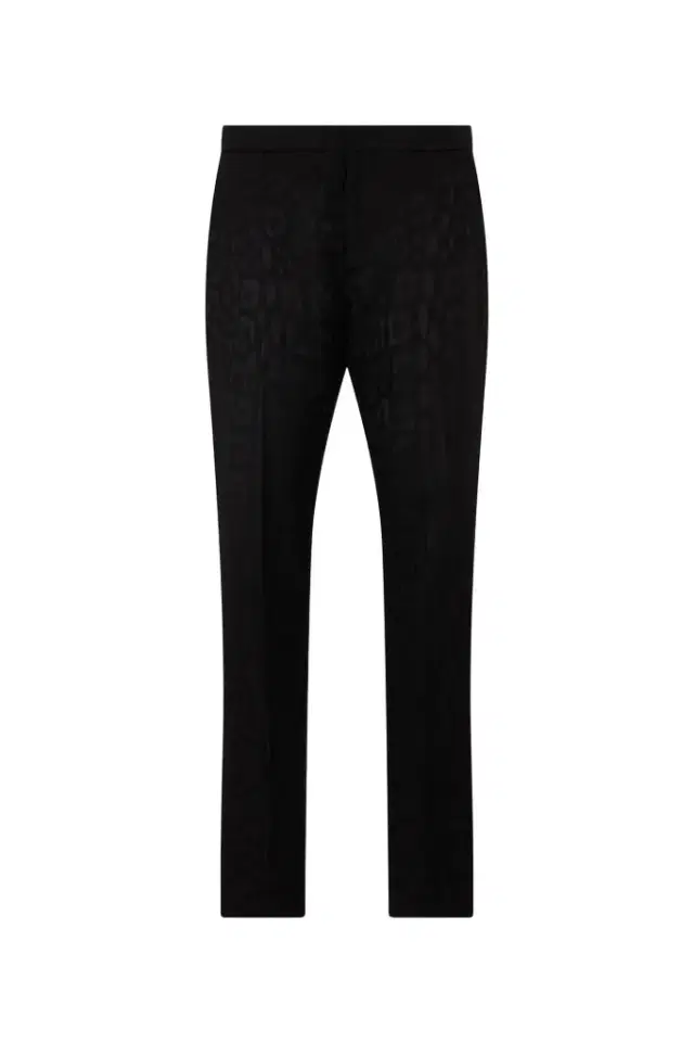 Black Jersey Trousers