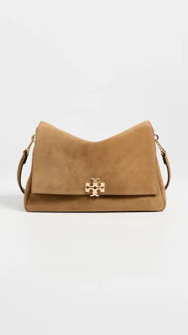 Tory Burch Charlie Suede Shoulder Bag | Thumbnail 2