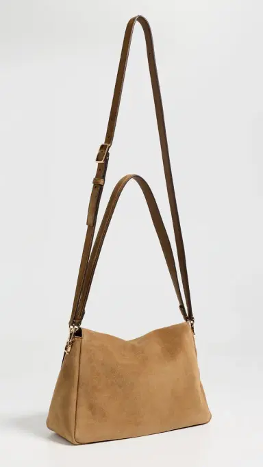 Tory Burch Charlie Suede Shoulder Bag | Thumbnail 4