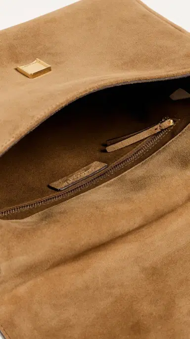 Tory Burch Charlie Suede Shoulder Bag | Thumbnail 6