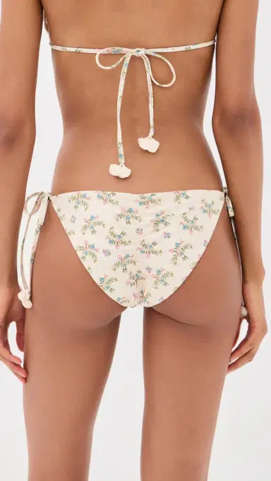 Agua Bendita Fawna Handmade Crochet Tie-Side Bikini Bottoms Multicolor | Thumbnail 3 Agua Bendita Fawna Handmade Crochet Tie-Side Bikini Bottoms Multicolor | Thumbnail 3