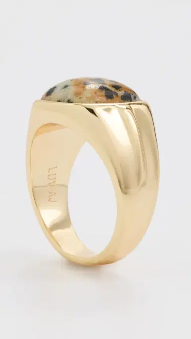 Luv AJ The Palma Signet Ring | Thumbnail 5