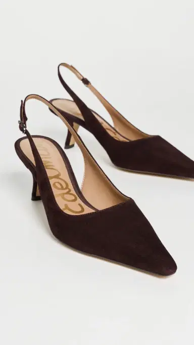 Sam Edelman Bianka Pumps Cafe Noir 6 | Thumbnail 4