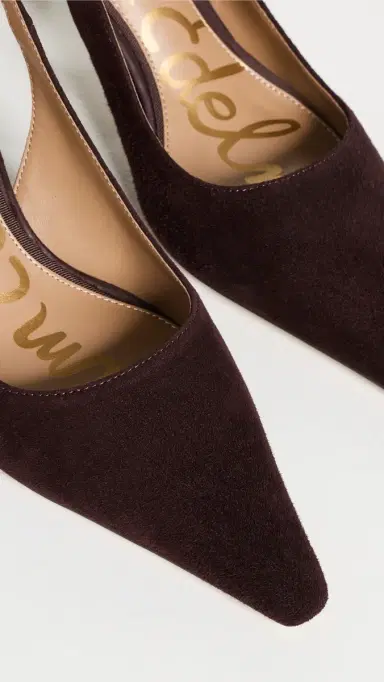 Sam Edelman Bianka Pumps Cafe Noir 6 | Thumbnail 6