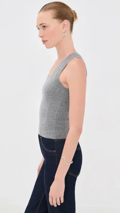 3.1 Phillip Lim Wool Cashmere Blend Scoop Neck Tank | Thumbnail 4