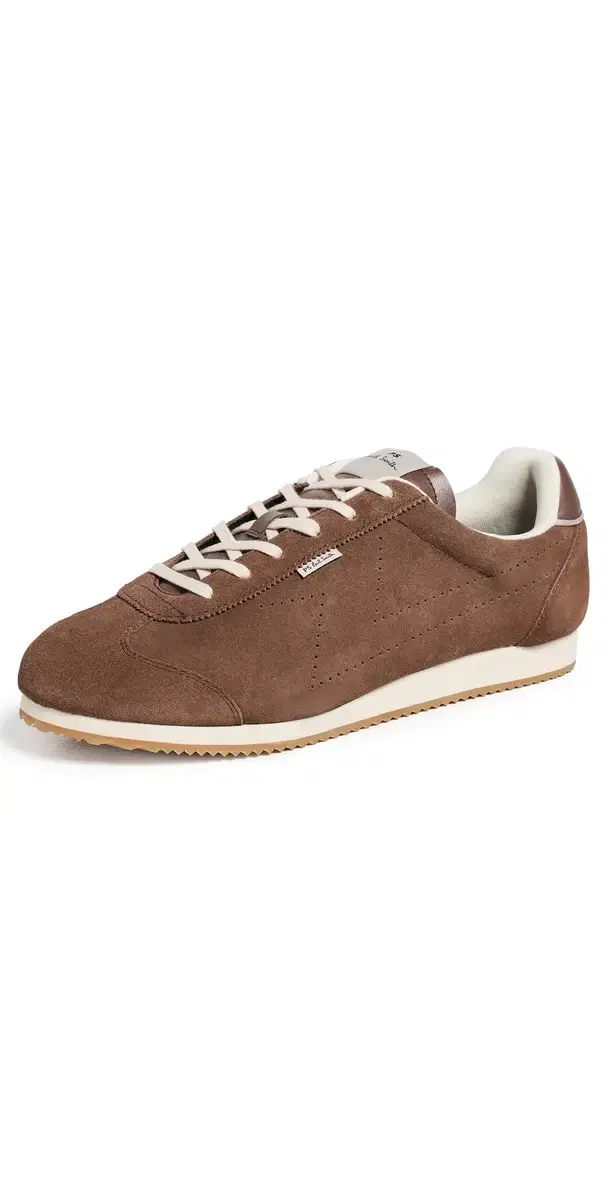 Leather Sneakers Brown