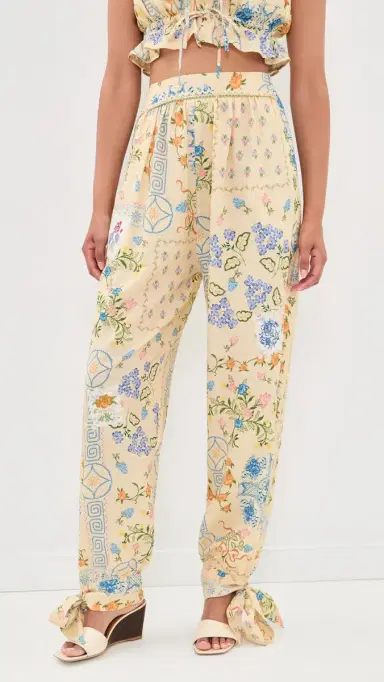Agua Bendita Zaida Embroidered Pants ulticolor | Thumbnail 2