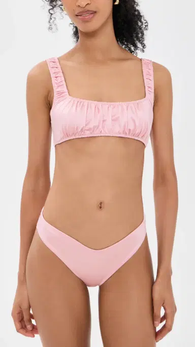 Montce Pale Blush ilkie Lulu Bikini Bottoms Pale Blush ilkie | Thumbnail 4