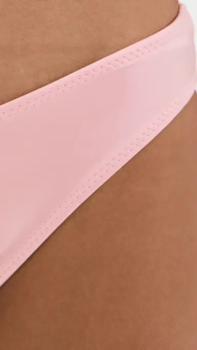 Montce Pale Blush ilkie Lulu Bikini Bottoms Pale Blush ilkie | Thumbnail 5