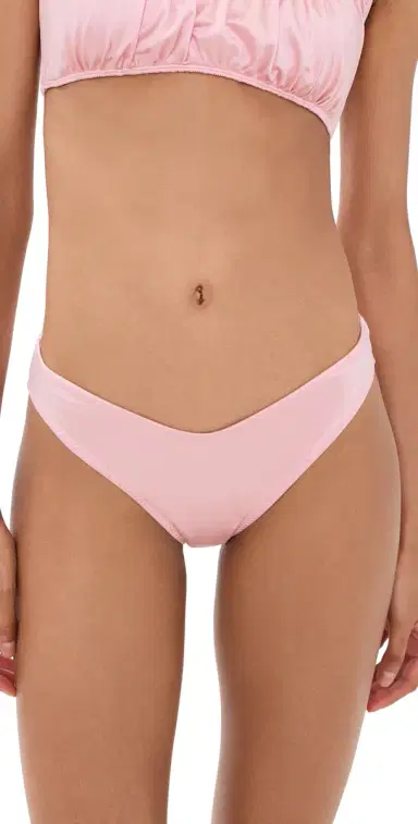 Montce Pale Blush ilkie Lulu Bikini Bottoms Pale Blush ilkie | Thumbnail 1
