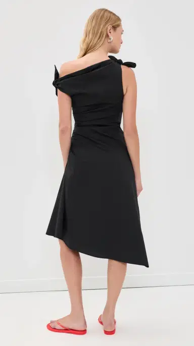Staud Bellaria Dress Black | Thumbnail 3