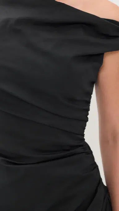 Staud Bellaria Dress Black | Thumbnail 6