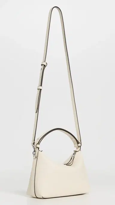 Tory Burch Mellow Shoulder Bag Light Cream One Size | Thumbnail 4
