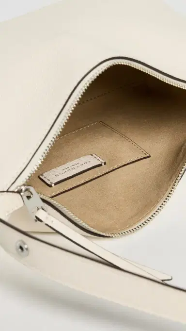 Tory Burch Mellow Shoulder Bag Light Cream One Size | Thumbnail 6