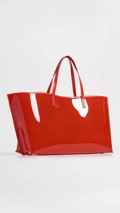 Staud Christos Large Tote Red Rose | Thumbnail 4 Staud Christos Large Tote Red Rose | Thumbnail 4