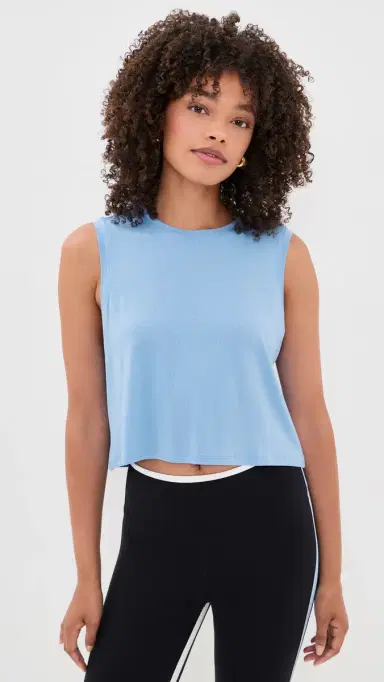 Splits59 ienna Jersey Tank Top kylight | Thumbnail 2 Splits59 ienna Jersey Tank Top kylight | Thumbnail 2