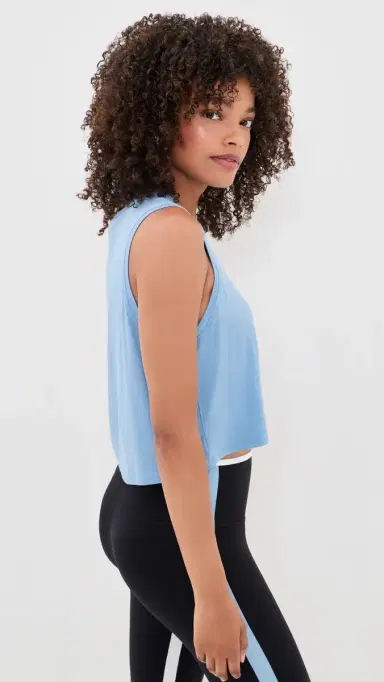 Splits59 ienna Jersey Tank Top kylight | Thumbnail 4 Splits59 ienna Jersey Tank Top kylight | Thumbnail 4