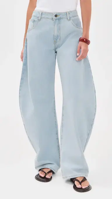 LIONESS Horseshoe Jeans Light Denim S | Thumbnail 2