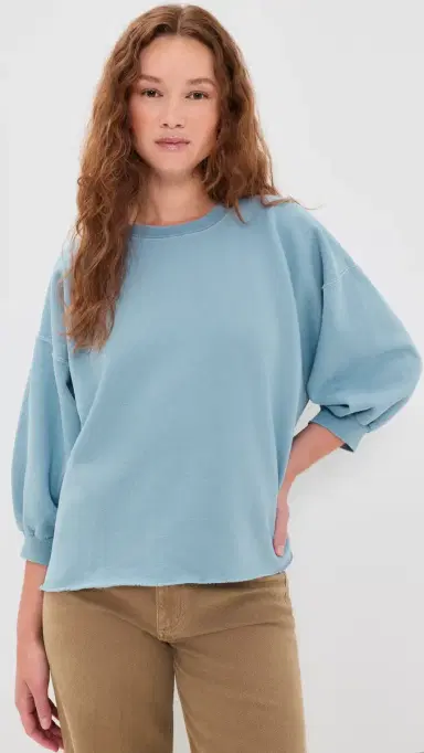 Rachel Comey Fond Sweatshirt Light Blue M/L | Thumbnail 2 Rachel Comey Fond Sweatshirt Light Blue M/L | Thumbnail 2