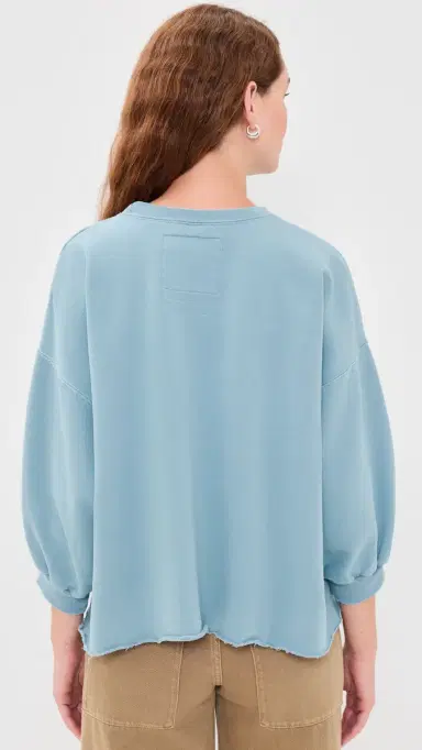 Rachel Comey Fond Sweatshirt Light Blue M/L | Thumbnail 3 Rachel Comey Fond Sweatshirt Light Blue M/L | Thumbnail 3