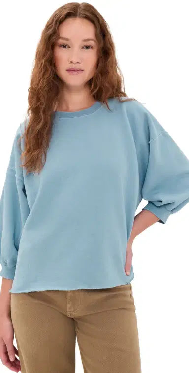 Rachel Comey Fond Sweatshirt Light Blue M/L | Thumbnail 1 Rachel Comey Fond Sweatshirt Light Blue M/L | Thumbnail 1