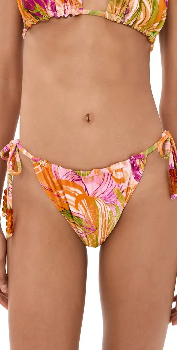 Inti Bikini Bottoms Vibra Print/Gold Bright