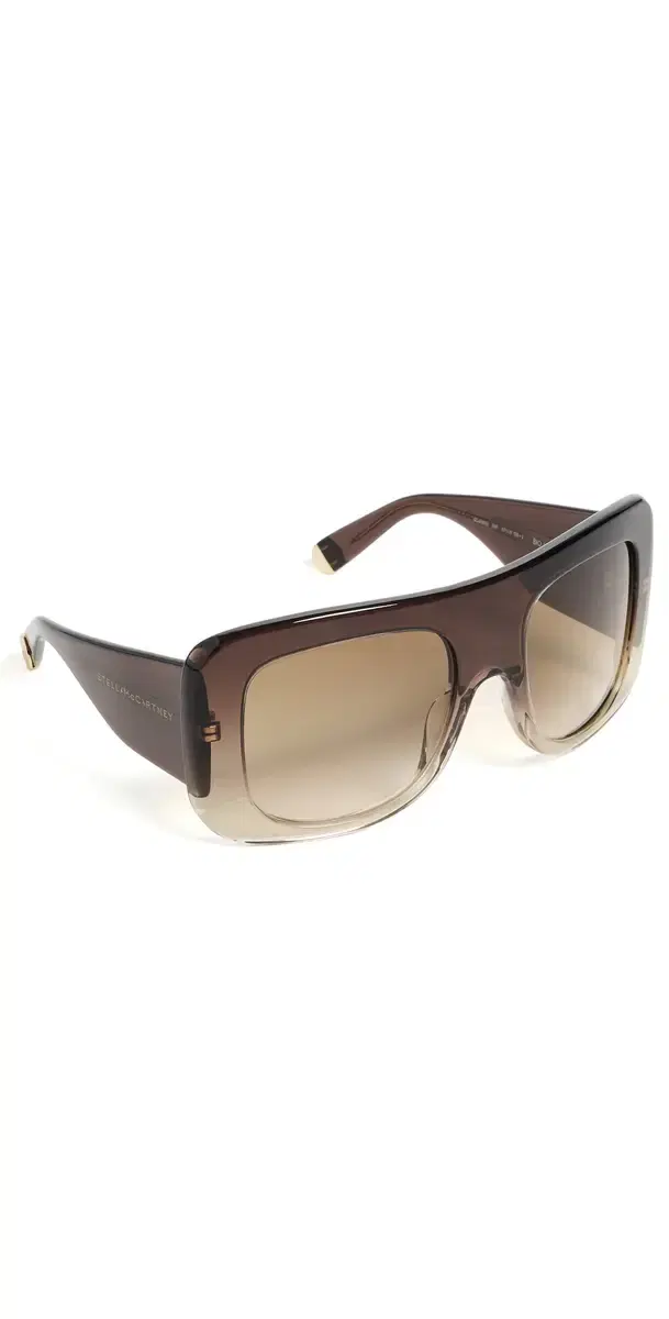 Medallion Sunglasses Dark Brown/Gradient Brown