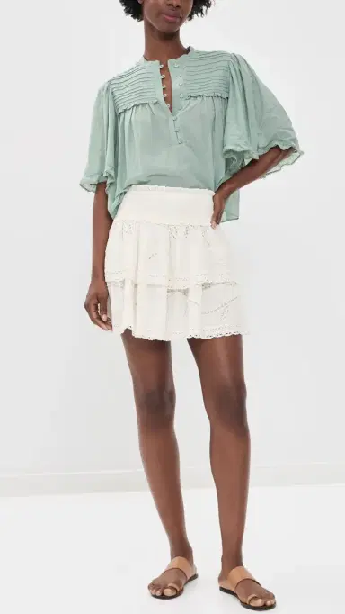 Cleobella Monet Miniskirt | Thumbnail 5